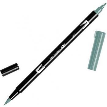 Tombow - Rotulador de punta doble, color verde
