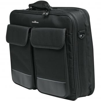Manhattan 433723 - Maletín para portátil de 17, negro