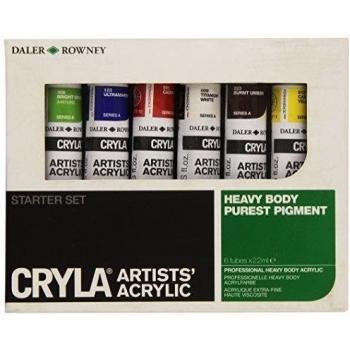 Daler Rowney Cryla Artista Acrílico Starter Set