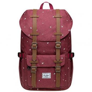 KAUKKO Mochila Tipo Casual de Hombre y Mujer para Portátil para Escuela, Viajes o Senderismo Mini tamaño