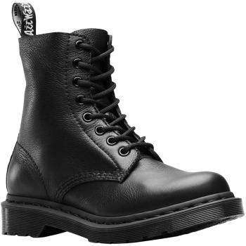 Dr. Martens Women's 1460 Pascal Mono Ankle Boots, Black Virginia, 4