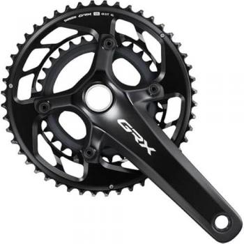 Bielas Shimano GRX FC-RX820 2x12 175 mm 48/31 Dientes Negro