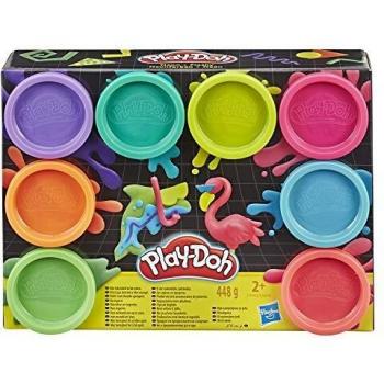 Play-Doh Pack 8 Botes Neon