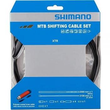 SHIMANO XTR juego de cables de cambio MTB revestimiento de polímero