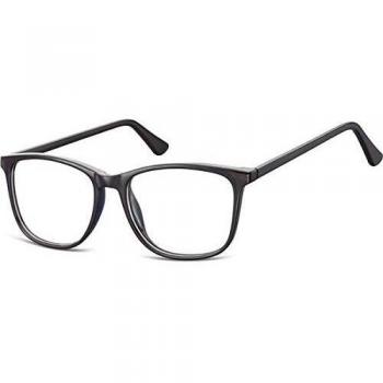 Cuadrado Montura Completa Plástico Marrones Gafas Recetadas para Hombre - SmartBuy Collection
