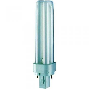 Osram Dulux D - Bombilla Fluorescente Compacta de 13W, Blanco Frío, 2 Pines, G24d-1