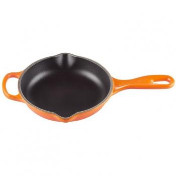 Sartén Skillet redonda de hierro fundido Le Creuset