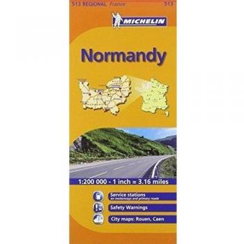 Mapa Regional Normandy