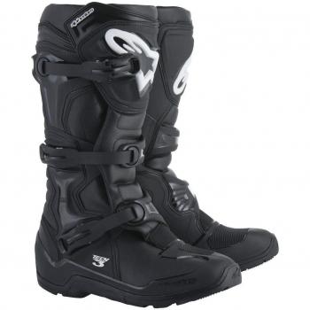 Alpinestars Tech 3 Enduro Black Motorcycle Boots Size 48