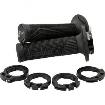 Domino Puños D100 Off Road Color D-lock con revestimientos D-Lock de 116mm