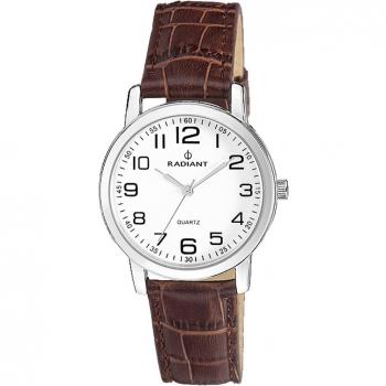Reloj de mujer Grand RA281606 de piel sintética y correa marrón