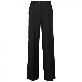 Pinko Black High Waist Crepe Trousers - Female, Size: XS