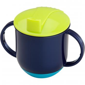 Rotho Babydesign 30024 0020 01 - Vaso con asas y boquilla, color azul oscuro