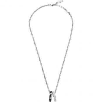 Colgante POLICE Duo PEAGN0032701 - Elegancia y Modernidad en Acero Plateado
