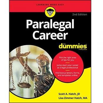 Paralegal Career For Dummies, 2nd Edition