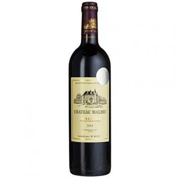 Vino Tinto Seco Chateau Malbec Bordeaux, 0.75L, 13.5% alc., Francia