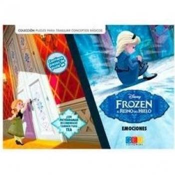 Frozen. El reino del hielo - Libro juego / Editorial GEU/ A partir de 6 años/ Trabaja las emociones / Identifica expresiones corporales / Incluye pictogramas - Disney