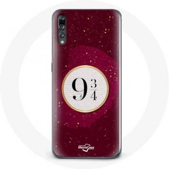 Funda suave roja para Huawei P20 - Harry Potter - Plataforma 9 3/4 - Protección