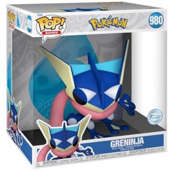 Figura de Vinilo Coleccionable Jumbo Funko Pop! Pokémon - Greninja (25 cm, Exclusivo)