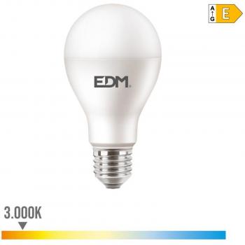Bombilla estándar LED E27 15W 1900 lm 3000K luz cálida Ø6,8x12,8 cm EDM