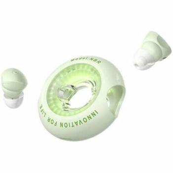 Auriculares Bluetooth Vention NBRG0 T17 Inalámbricos Verde con Estuche de Carga y Autonomía de 20h, Resistencia al Agua IPX4