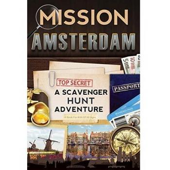 Libro de Aventuras en Ámsterdam: Misión de Búsqueda del Tesoro para Niños