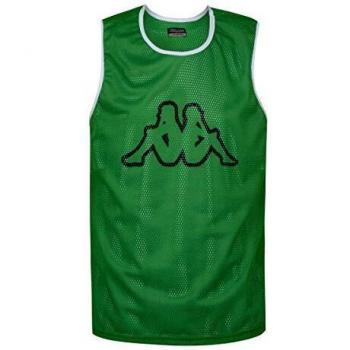 Kappa Nipola X5 Camiseta sin Mangas, Unisex, Verde, XL