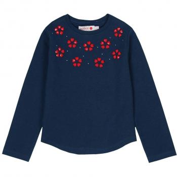 boboli 726106, Camiseta para Niñas, Azul
