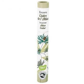 Incienso Vegetal Cedro de Atlas 30 g - 100% Natural, Bajo Emisión de Humo, Ecológico