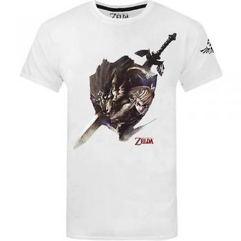 Conjunto de pijama para hombre The Legend Of Zelda en color blanco, gris y negro, talla XL