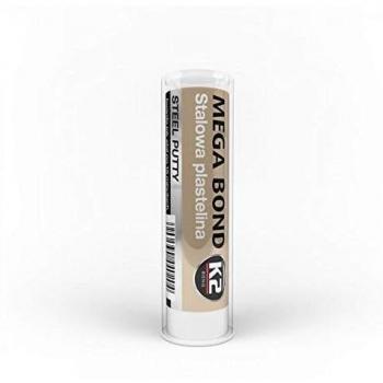 K2 Mega Bond, Masilla de Acero, bicomponente, Ideal para restauración de Piezas metálicas, Hierro, Acero, Tubo de 60 g