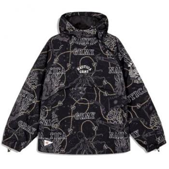 Chaqueta Grimey Mighty Harmonist Nautica para hombre - Negro SS24