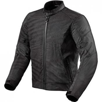 Chaqueta textil para motocicleta de hombre Revit Torque 2 H2O - Negro (2XL)