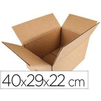 Caja para embalar qconnect 400x290x220 mm carton mm de