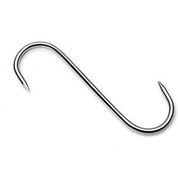 Lacor - 39048 - Set De 6 Ganchos Carniceros 18,5 cm 2 Punta Inox.