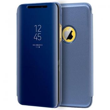 Funda Flip Cover Clear View Azul para iPhone XR