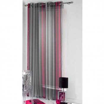 Lulu Castagnette  - 1680025, Visillo Con  Anillas , 140 X 240 Cm , Lulu Rock , Visillo Estampado Transfer