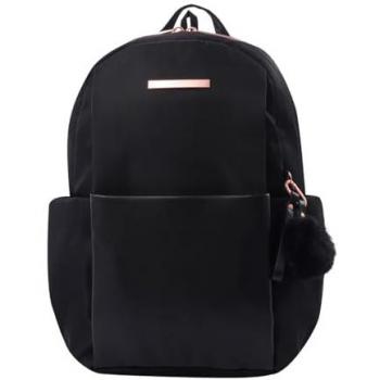 Mochila para Ordenador Portátil Adelaide 1 - 2.0 Negra, 3 Compartimentos, 2 Bolsillos para Botella, Bolsillo Secreto, Correa para Maleta, Resistente