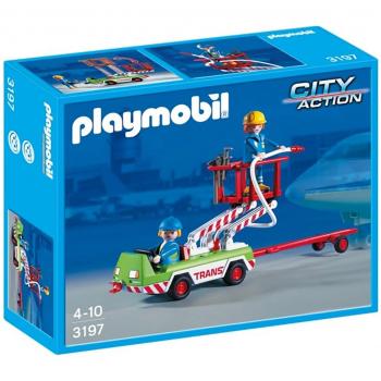 PLAYMOBIL - VEHÍCULO DE SERVICIO DE AVIONES