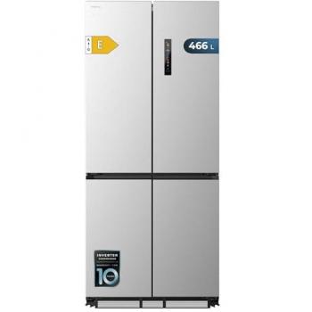 Frigorífico Americano Semi Integrable Cecotec Bolero CoolMarket 4D 466L No Frost Inox E con Compresor Inverter Bajo Consumo