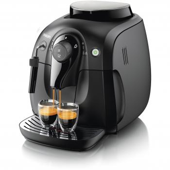 Philips Serie 2000 Cafetera HD8651/01 - Máquina de café espresso automática con espumador de leche clásico