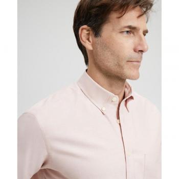 Camisa de hombre oxford lisa fácil plancha Emidio Tucci