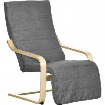 Sillón de Salón con Reposapiés Ajustable