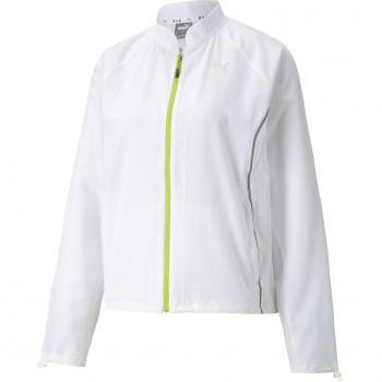 Chaqueta Puma De Running Woven Ultra Blanco