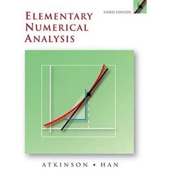 ELEMENTARY NUMERICAL ANALYSIS 3E