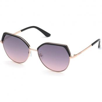 Guess GU7736 Geometric Women's Sunglasses in Gold Metal