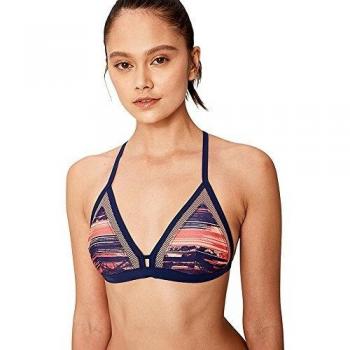 LOLË Aroa Fixed - Top de Bikini de Mujer en Color Azul