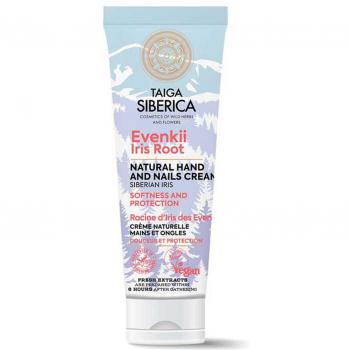 Natura Siberica Taiga Evenkii Iris Root Natural Hand and Nails Cream, 75 ml