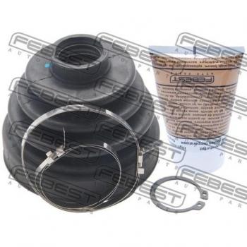 Fuelle para junta homocinética FEBEST 0215-TA60R, compatible con vehículos de transmisión, fabricado en material duradero, resistente a la abrasión y temperaturas extremas, incluye abrazaderas y es fácil de instalar