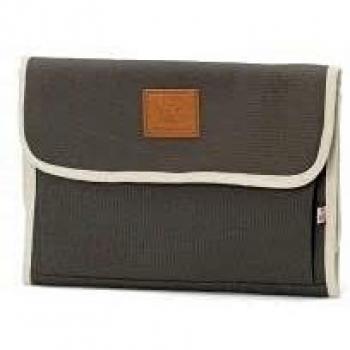 Cambiador portátil Happy Family de algodón canvas color gris – Changing Mats